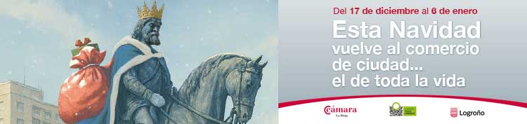 DECORACION NAVIDEÑA PARA EL COMERCIO DE LOGROÑO